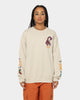 Goat Crew Too Weird To Live Vintage Crewneck Off White