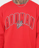 Rodman Brand Rodman Stats Crewneck Red