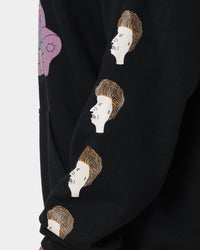 American Thrift American Thrift X Beavis & Butthead Couch Hoodie Black