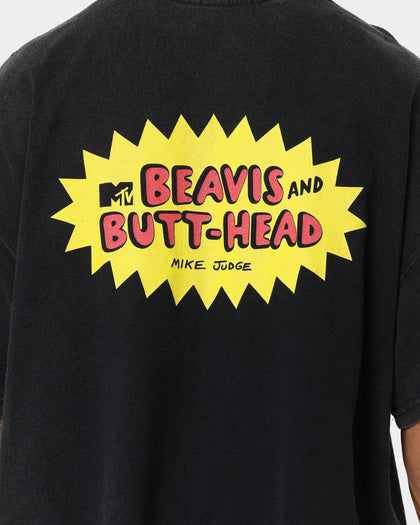 American Thrift American Thrift X Beavis & Butthead Rock T-Shirt Vintage Black