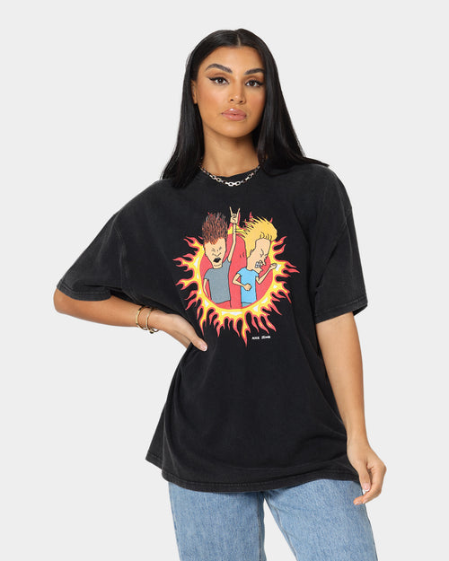 American Thrift American Thrift X Beavis & Butthead Rock T-Shirt Vintage Black
