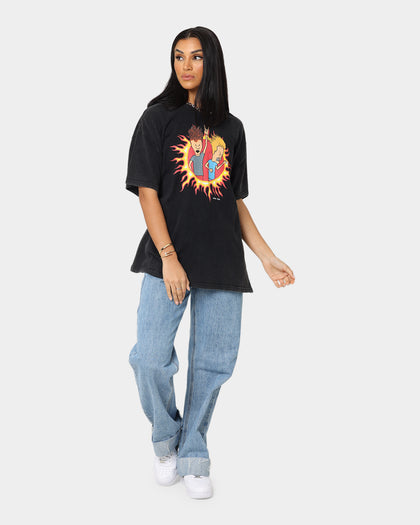 American Thrift American Thrift X Beavis & Butthead Rock T-Shirt Vintage Black