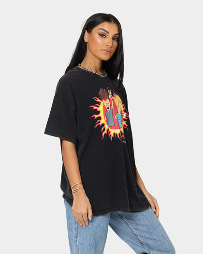 American Thrift American Thrift X Beavis & Butthead Rock T-Shirt Vintage Black