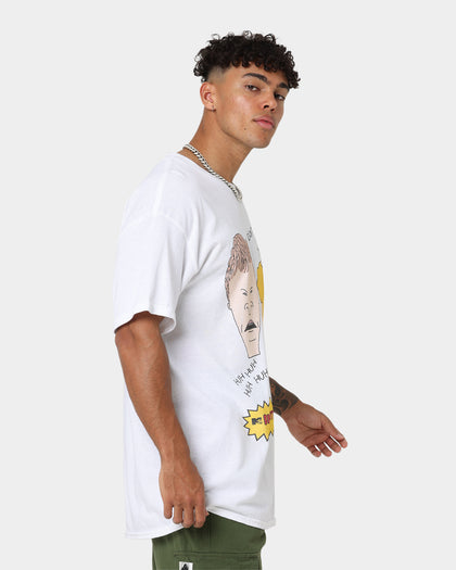 American Thrift American Thrift X Beavis & Butthead Stuff Sucks T-Shirt White