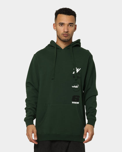 WNDRR Slender Hoodie Forest Green