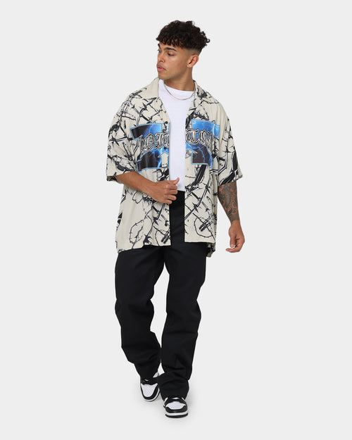 Loiter Frontline Button Up Shirt Off White