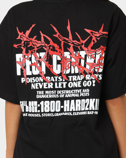Rats Get Fat Pest Control T-Shirt Black