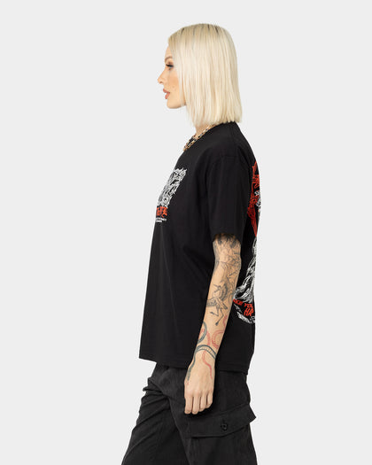 Rats Get Fat Skull Shot T-Shirt Black