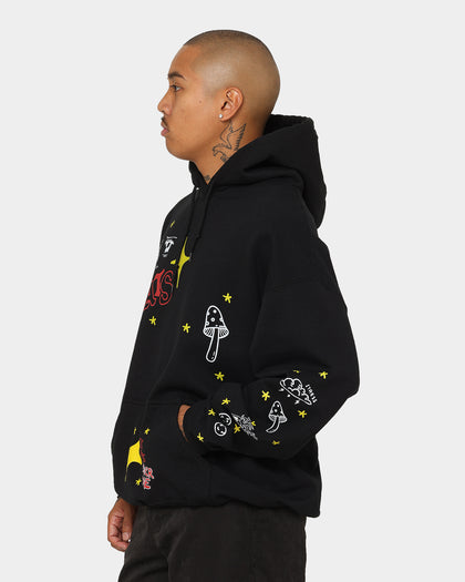 Rats Get Fat Sinners Hoodie Black