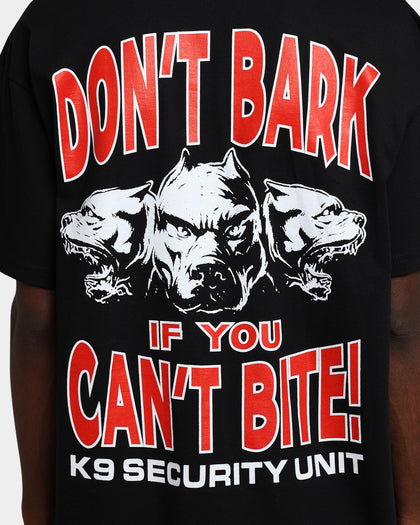 Rats Get Fat Don't Bark T-Shirt Black