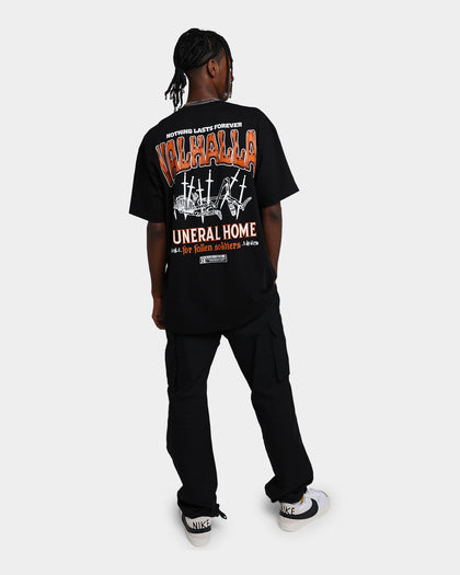 Rats Get Fat Funeral Home T-Shirt Black