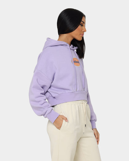 Stussy Women's Globe Hoodie Lavender