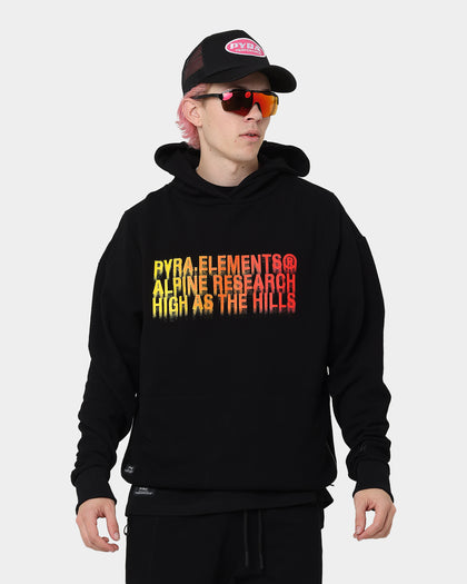 PYRA High Hills Hoodie Black/Orange
