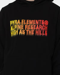 PYRA High Hills Hoodie Black/Orange