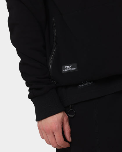 PYRA High Hills Hoodie Black/Orange