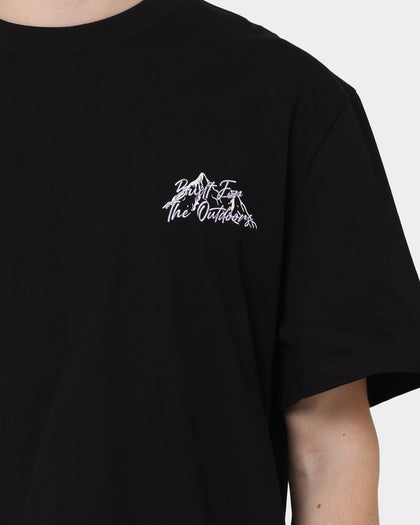 PYRA Mountain T-Shirt Black/White