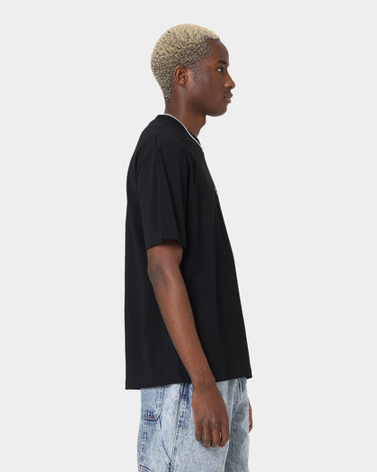 Champion Heritage New Script T-Shirt Black/Gold