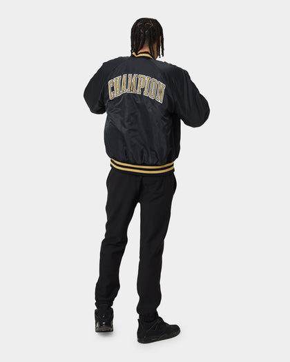Champion LFS Letterman Jacket Black/Gold