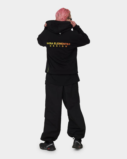 PYRA Design Logo Hoodie Black/Orange