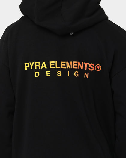 PYRA Design Logo Hoodie Black/Orange