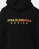 PYRA Design Logo Hoodie Black/Orange