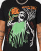 Goat Crew Playoff Skeleton T-Shirt Black/Green