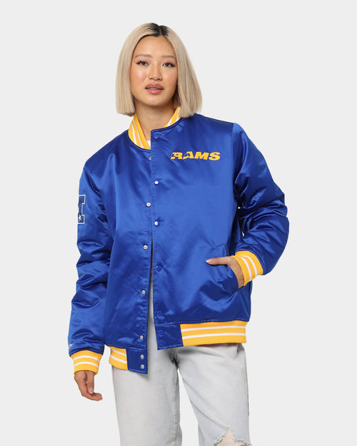 Mitchell & Ness Los Angeles Rams Heavyweight Satin Jacket Royal