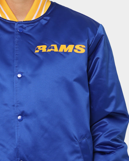 Mitchell & Ness Los Angeles Rams Heavyweight Satin Jacket Royal