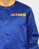 Mitchell & Ness Los Angeles Rams Heavyweight Satin Jacket Royal