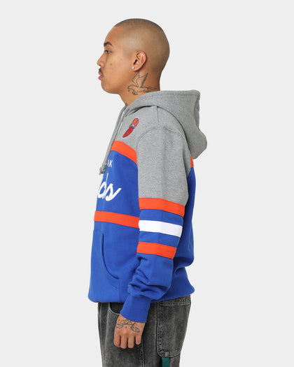 Mitchell & Ness New York Knicks Head Coach Hoodie Royal