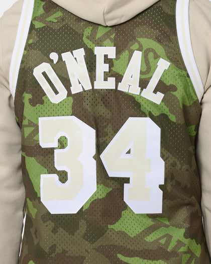 Mitchell & Ness Los Angeles Lakers '96-'97 Camo Swing Jersey Green Camo
