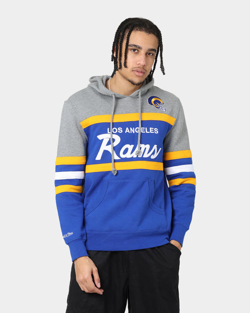 Mitchell & Ness Los Angeles Rams Head Coach Hoodie Royal/Yellow