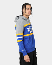 Mitchell & Ness Los Angeles Rams Head Coach Hoodie Royal/Yellow