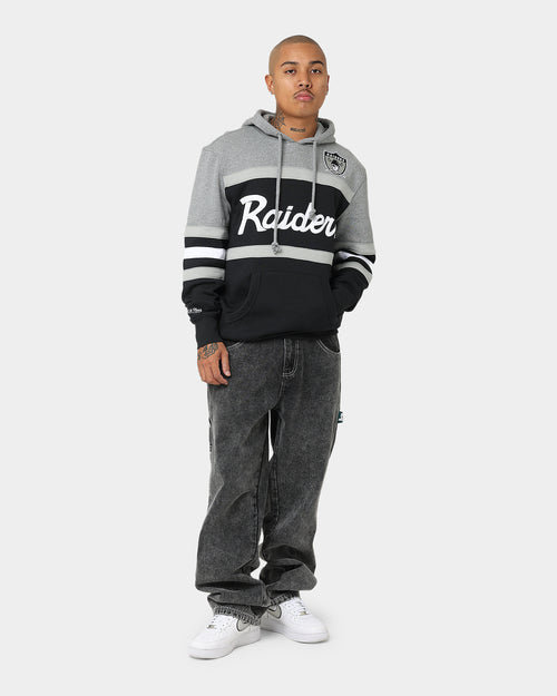 Mitchell & Ness Las Vegas Raiders Head Coach Hoodie Black/Grey
