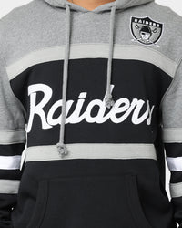 Mitchell & Ness Las Vegas Raiders Head Coach Hoodie Black/Grey