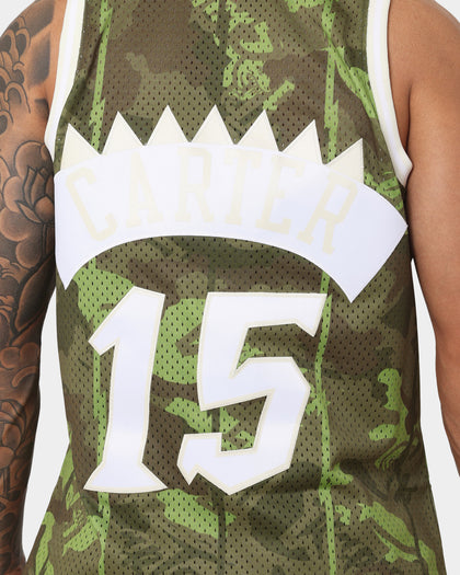 Mitchell & Ness Vince Carter Toronto Raptors '98-'99 Camo Swing Jersey Green Camo