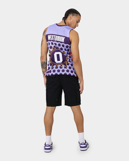 Mitchell & Ness Phoenix Suns Rookies Russell Westbrook #0 Swingman Jersey Purple