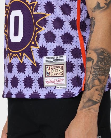 Mitchell & Ness Phoenix Suns Rookies Russell Westbrook #0 Swingman Jersey Purple