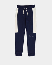 Calvin Klein Kids' Colour Block Stack Logo Set Peacoat