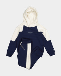 Calvin Klein Kids' Colour Block Stack Logo Set Peacoat