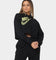Nike Women's Nike Sportswear Cropped Fleece Dance Hoodie Black