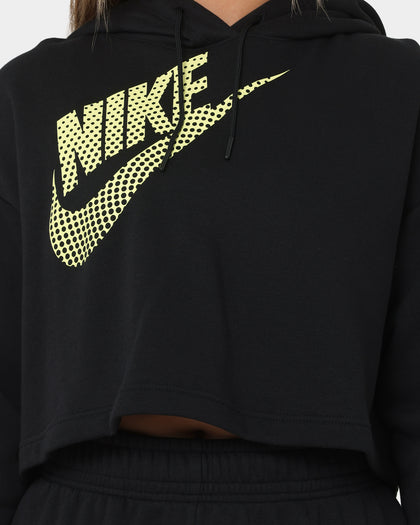 Nike Women's Nike Sportswear Cropped Fleece Dance Hoodie Black