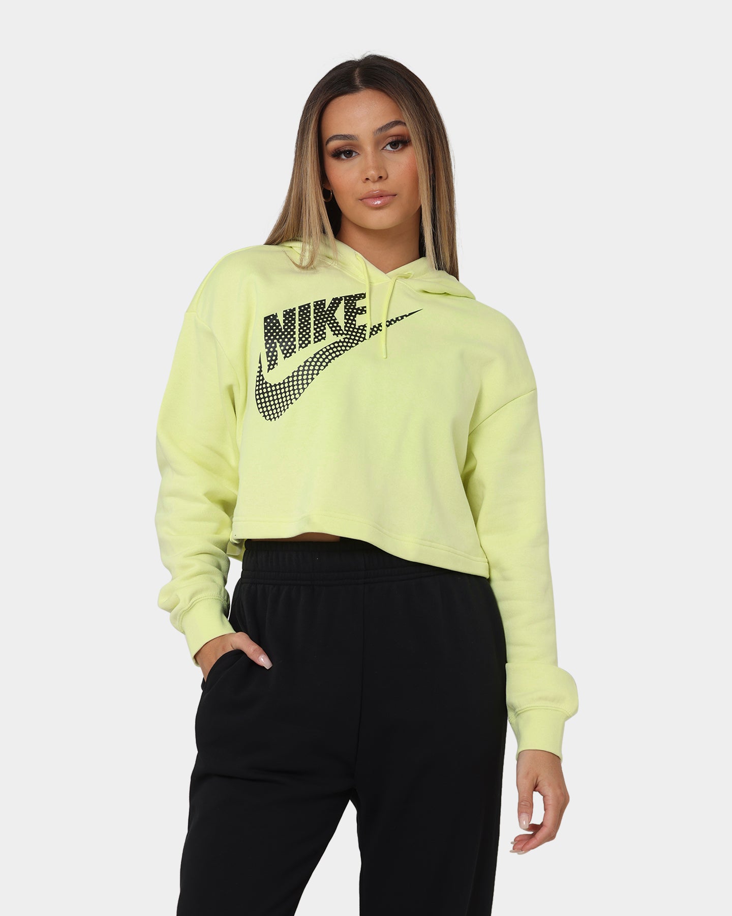 women's nike crop top hoodie