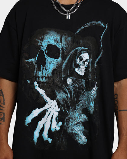 Rats Get Fat Fear The Reaper T-Shirt Black/Blue