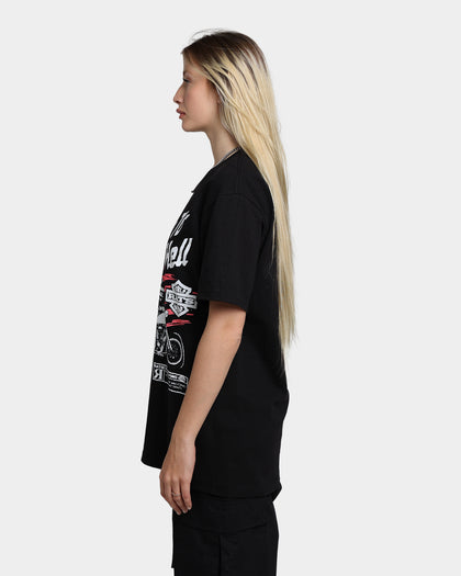 Rats Get Fat Highway To Hell T-Shirt Black