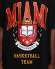 Goat Crew University Of Miami Basketball T-Shirt Black