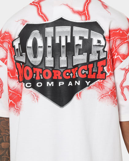 Loiter Lightning Eagle T-Shirt Charcoal