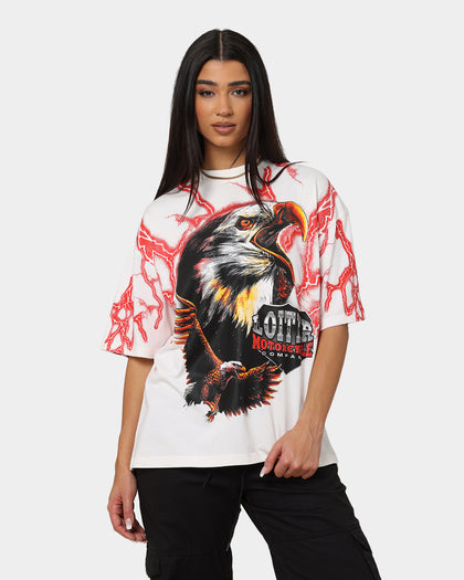 Loiter Lightning Eagle T-Shirt Charcoal