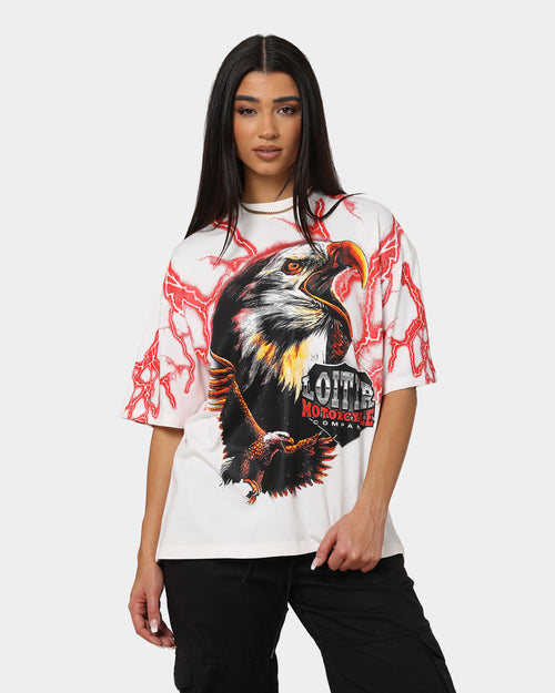 Loiter Lightning Eagle T-Shirt Charcoal