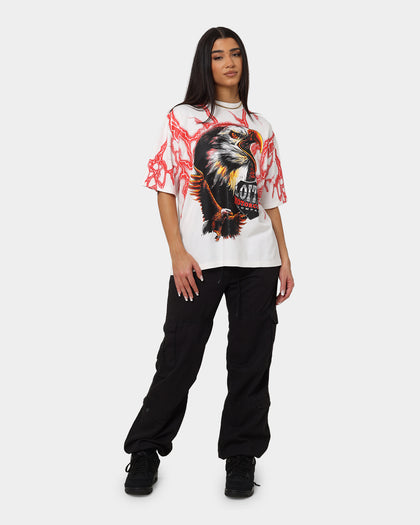 Loiter Lightning Eagle T-Shirt Charcoal